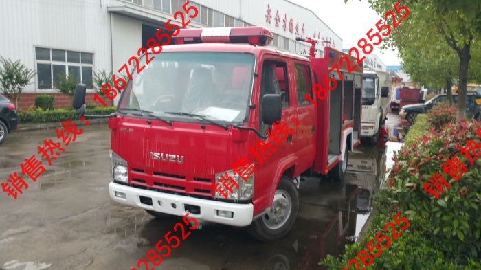 五十鈴100P水罐消防車