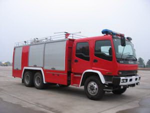 五十鈴干粉消防車